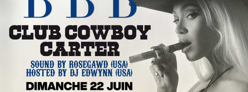 BBB CLUB COW BOY CARTER EDITION