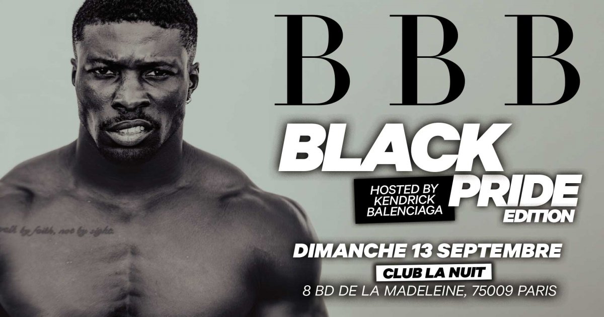 SOIREE BBB BLACK PRIDE PARTY