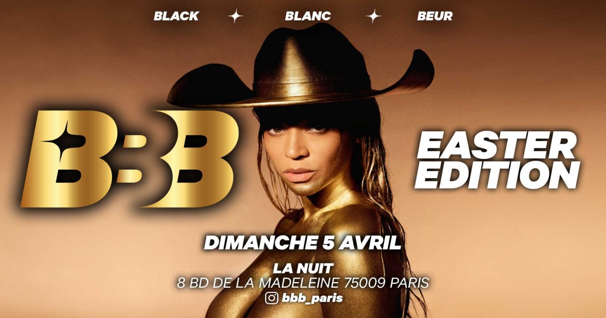 BBB EASTER VEILLE DE JOUR FÉRIÉ