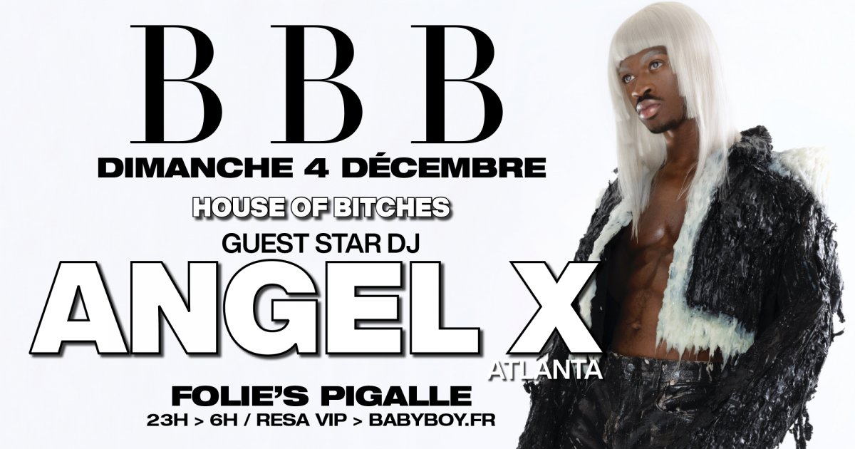 Soiree BBB HOUSE OF BITCHES - DJ ANGEL C - ATLANTA