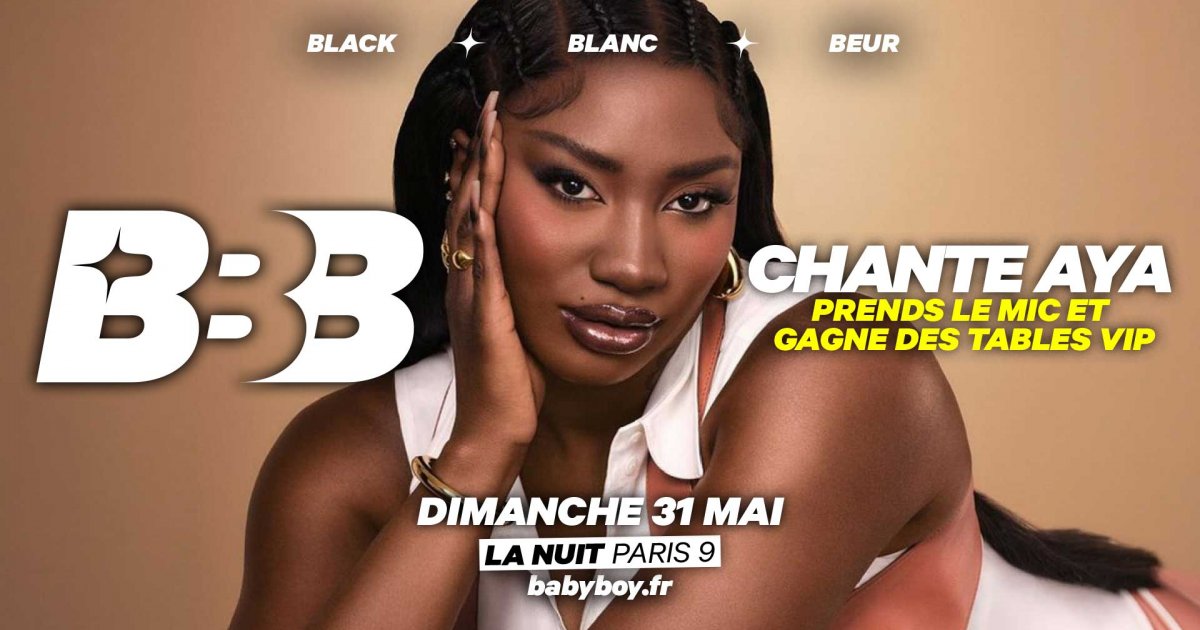 SOIREE BBB CHANTE AYA